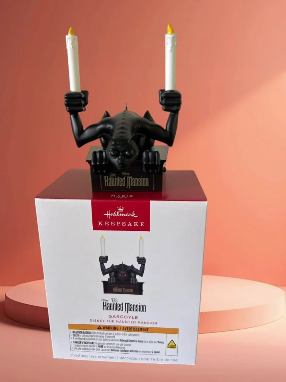 2025 Hallmark Keepsake Ornament Disney Haunted Mansion Gargoyle